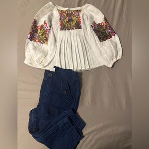 Banana Republic Kids Set - White and Blue